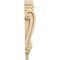 Ekena Millwork 4 3/4"W x 1 3/4"D x 10"H Small Traditional Pilaster Wood Corbel, Maple CORW05X02X10PTMA - alternate 4